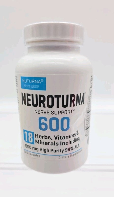 Nuturna Proprietary Blend NEUROTURNA 600 – 120 Capsules EXP 09/26