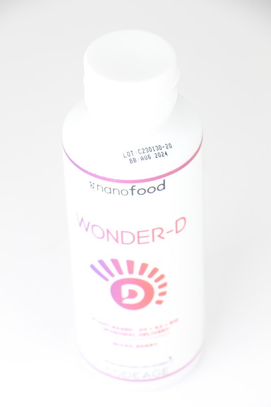 2 PACK Nanofood Liposomal Wonder-D D3 1000 IU Liquid Berry 7.6 oz BB 8/24 U32D