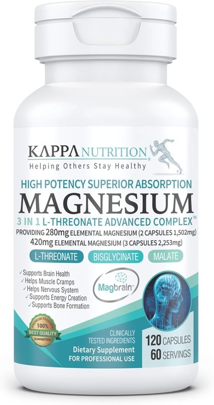 (120 Capsules), 2,253mg Per Serving, Providing 420mg 120 Count (Pack of 1)