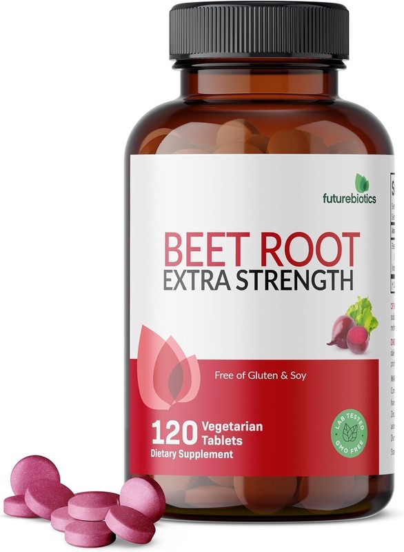 Futurebiotics Beet Root 120 Tablets Extra Strength Non-GMO Veg Caps