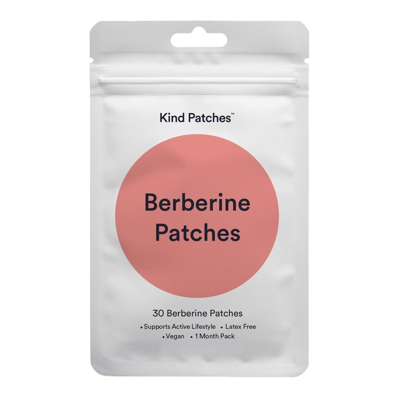 Berberine Patches with L Glutamine, Chromium, Pomegranate and Cinnamon – Vega…