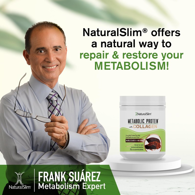NaturalSlim Metabolic Protein Shake Powder with Collagen – Meal Replacement gallery