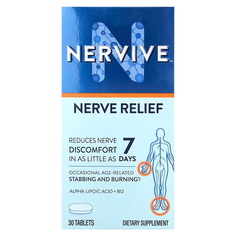 2 X Nervive, Nerve Relief, 30 Tablets