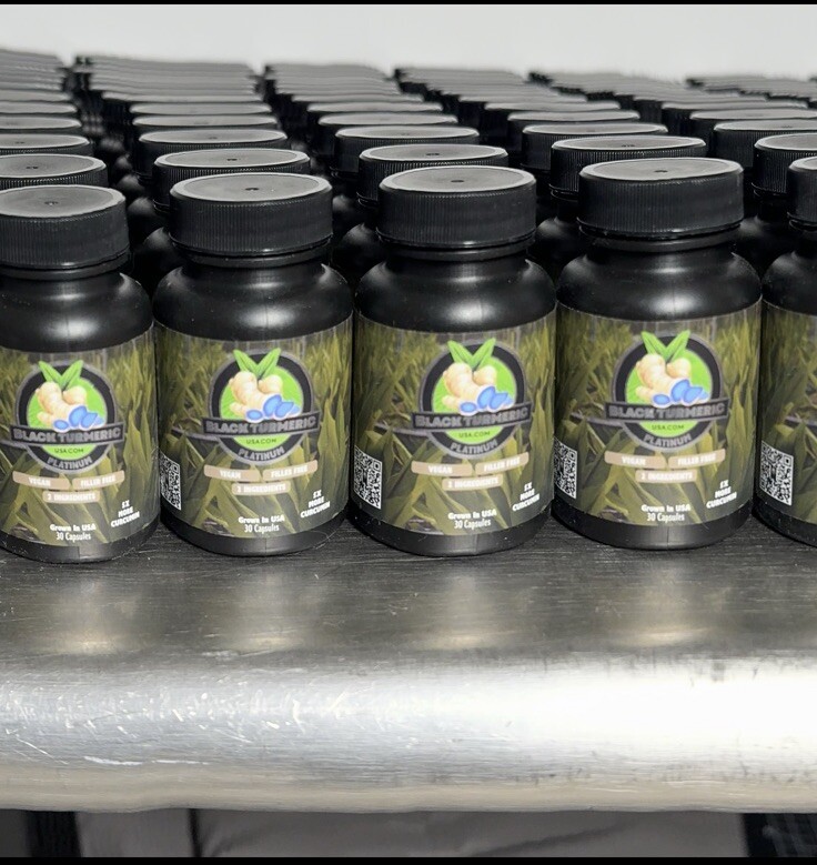 Black Turmeric Capsules 5 Times Curcumin Pain Relief gallery
