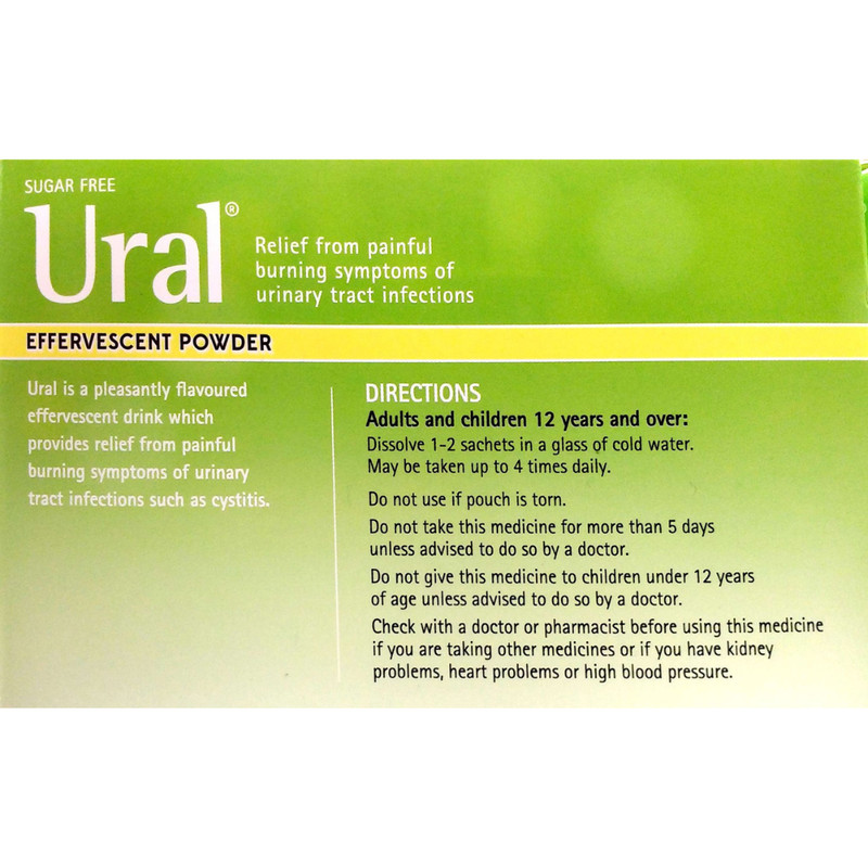 1 X Abbott Ural Effervescent Granules – Lemon Urine Alkaliniser 28 Sachets gallery