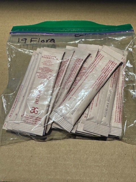 Arbonne Flora Complete Vaginal & Urinary Tract Support – CHERRY CITRUS EXP 05/26