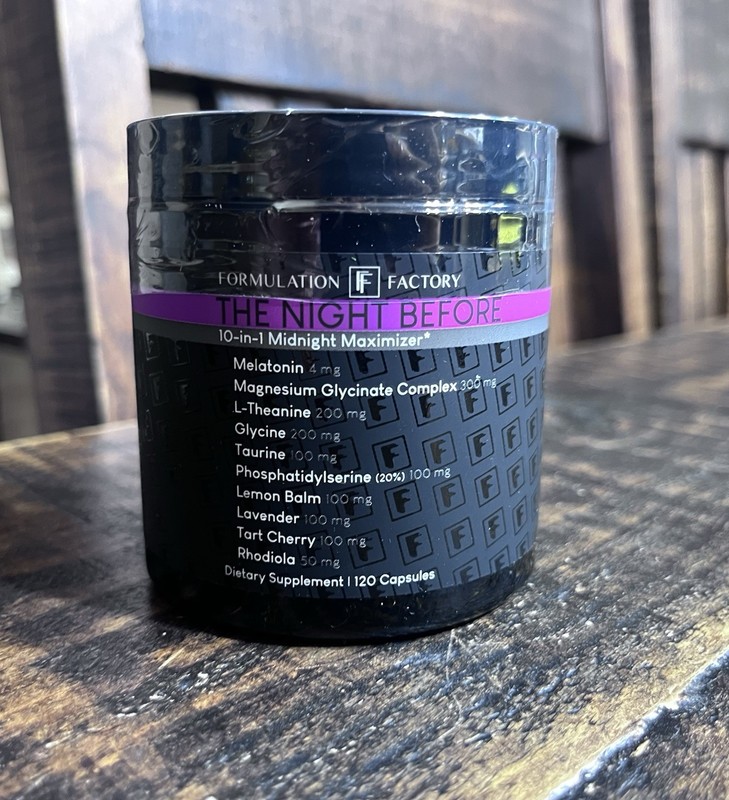 The Night Before 10-in-1 Melatonin & Magnesium Sleep Support – 120 Capsules