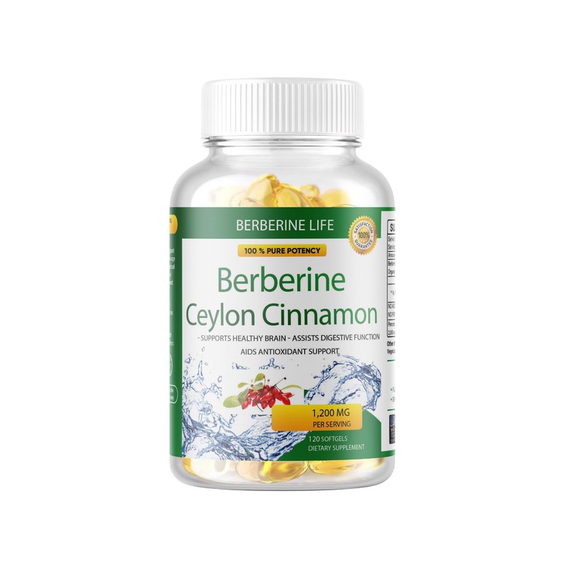 3 Packs Berberine 1200mg High Abosorption 360 Blood Sugar Immune 6 Months Supply gallery