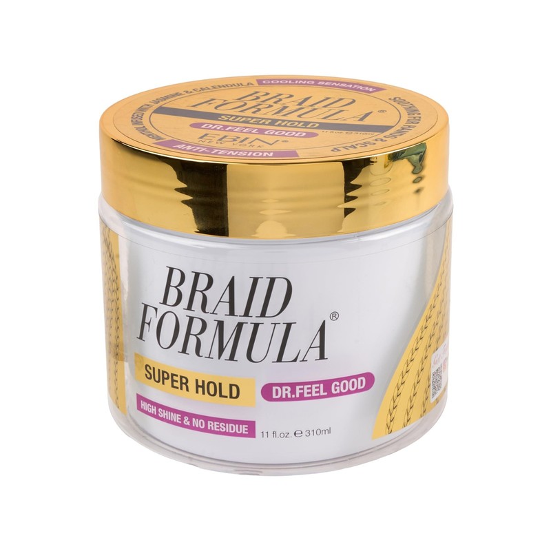 EBIN NEW YORK Braid Formula Dr. Feel Good Super Hold 11oz | Menthol Infused f…