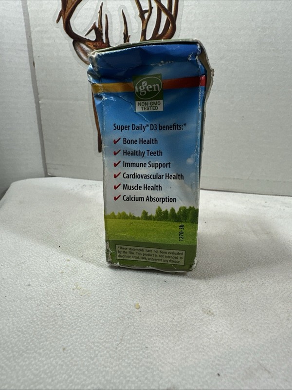 Carlson Super Daily D3 1,000 Iu (25 mcg) 0.35 fl oz Exp.11/28 FREE SHIPPING gallery