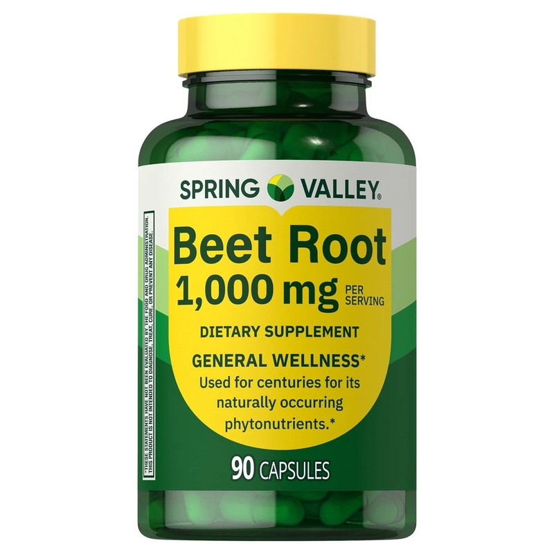 Beet Root 1000 Mg Superfood Energy Endurance General Wellness Support, 90 Caps