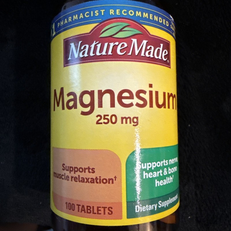 Nature Made Magnesium250 Mg 100 Tablets Exp March 2027