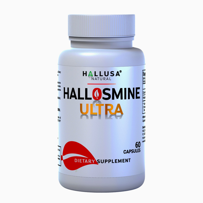 Hallosmine Ultra – Diosmin Circulation 500 mg Hesperidin 150 mg – 60 Cap Veggie