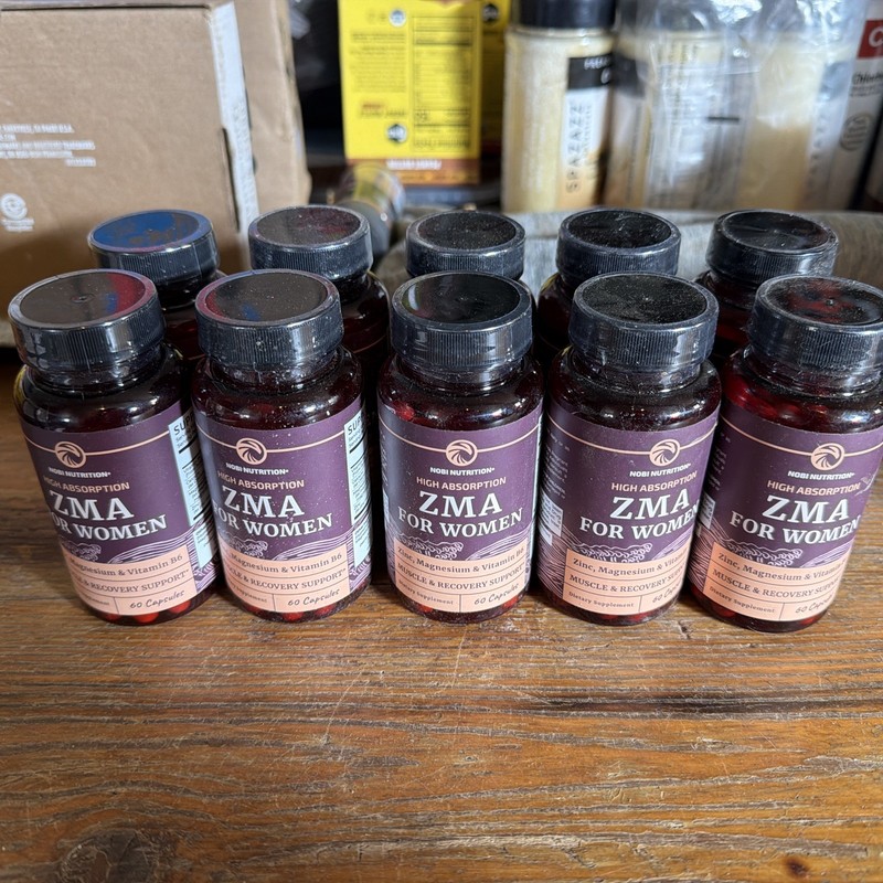 10 Pack ZMA ZINC & Magnesium for women 60 capsules Free Shipping SEALED