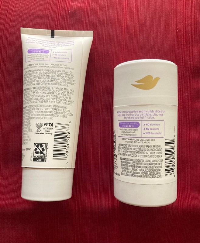 2x Dove Whole Body Deodorant Coconut&Vanilla: Invisible Cream + Anti-Frctn Stick gallery
