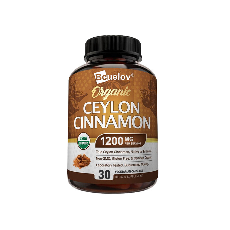 Organic Ceylon Cinnamon 1200 Mg – Joints, Antioxidants, Metabolic Support