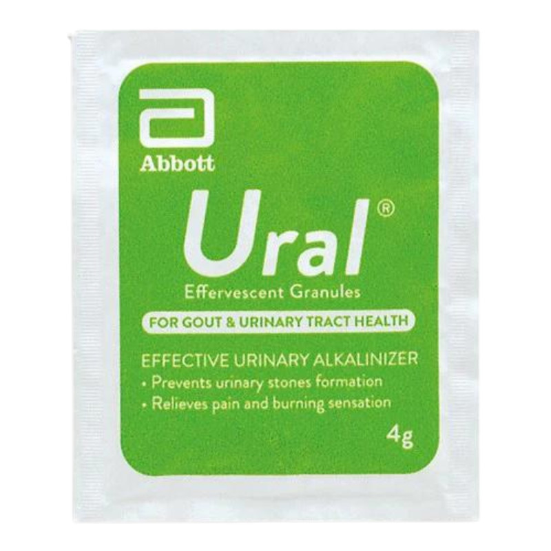 1 X Abbott Ural Effervescent Granules – Lemon Urine Alkaliniser 28 Sachets gallery