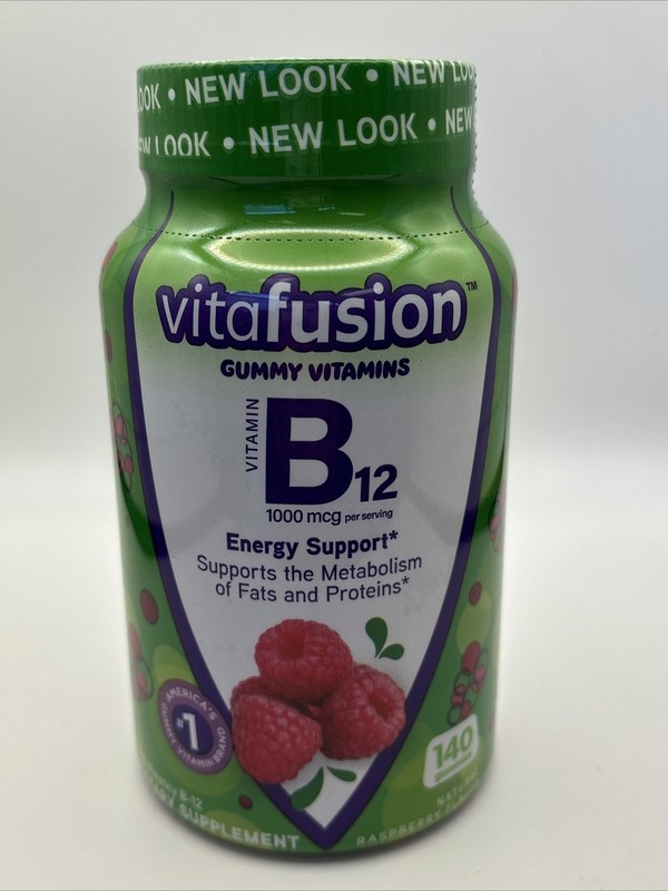 Vitamin B12 Gummy Vitamins for Energy Metabolism Support,140 Gummies