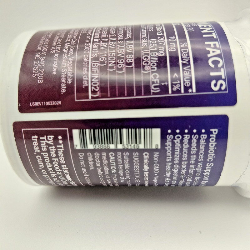 Microbiome Labs Pregnancy Support - Prenatal & Postpartum Probiotics - 30ct. gallery