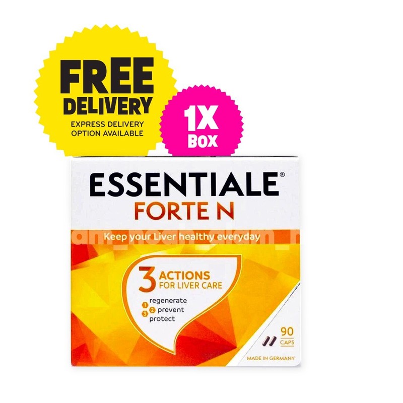 1 X Box Essentiale Forte N Liver Detox & Liver Tonic Supplement 90s Free Ship