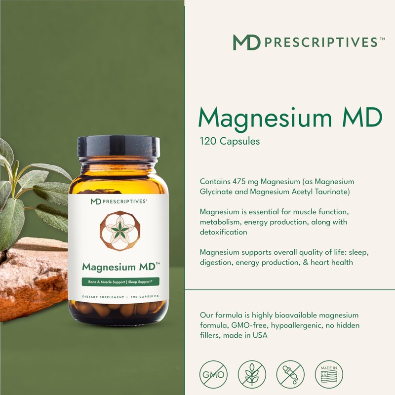 Md Prescriptives - Magnesium Md - Highly Absorbable Dietary Magnesium gallery