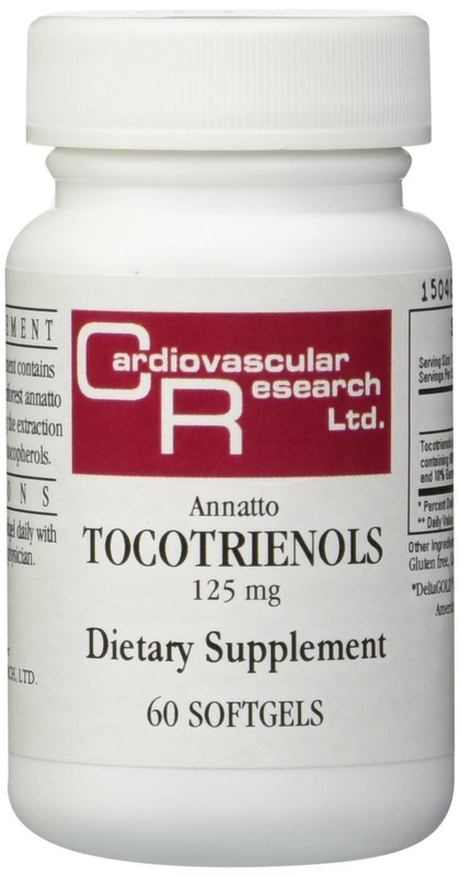 – Annatto Tocotrienols 125 mg 60 gels [Health and Beauty]