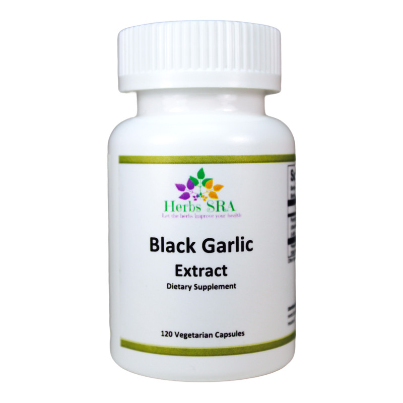 BLACK GARLIC EXTRACT, Cholesterol and Triglycerides Support. Allergies Relief.