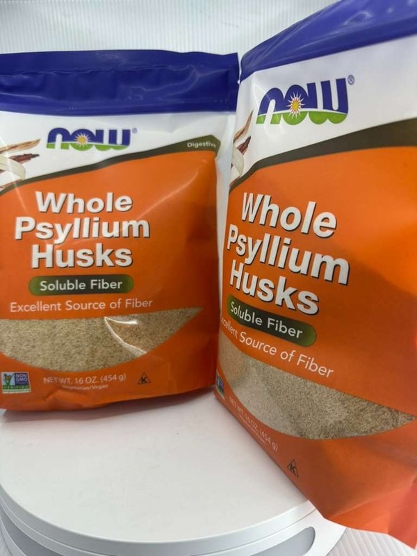 Now Foods, (2 Pack) Whole Psyllium Husks, 16 oz (454 g)