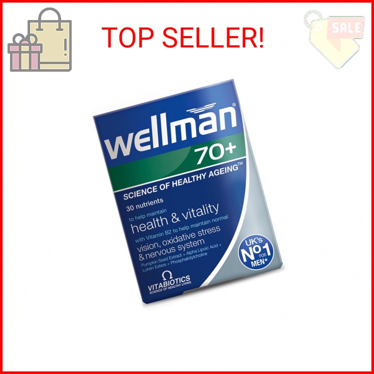 Vitabiotics Wellman 70+ 30 Tabs