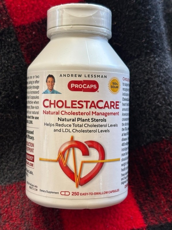 Andrew Lessman CholestaCare 250 Capsules Best Buy Date. 04/30/2028