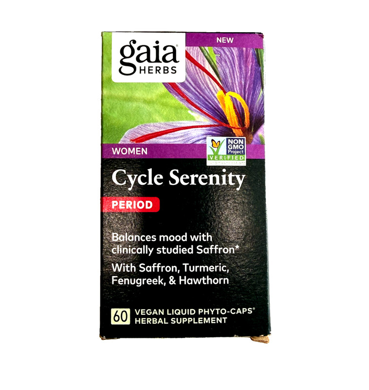 Gaia Herbs Women Cycle Support Period 60 Vegan Liquid Caps Non-Gmo Exp: 07/26 gallery