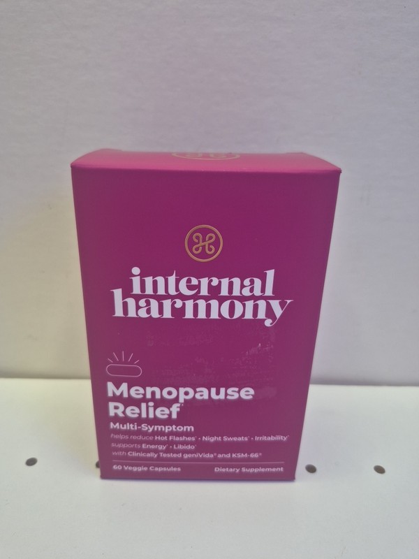INTERNAL HARMONY MENOPAUSE RELIEF Hot Flashes Libido Sweats Energy geniVida