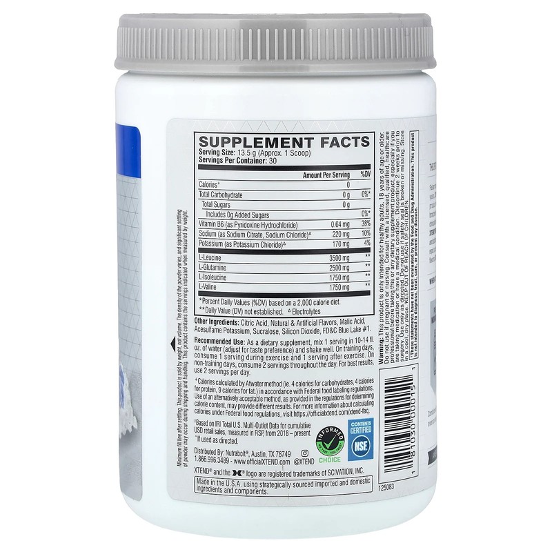The Original 7G BCAA, Blue Raspberry Ice, 14.3 oz (405 g) gallery