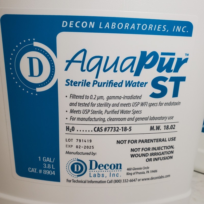 Pack of 4 Decon Labs 8904 AquaPur ST 1 Gallon Jugs gallery