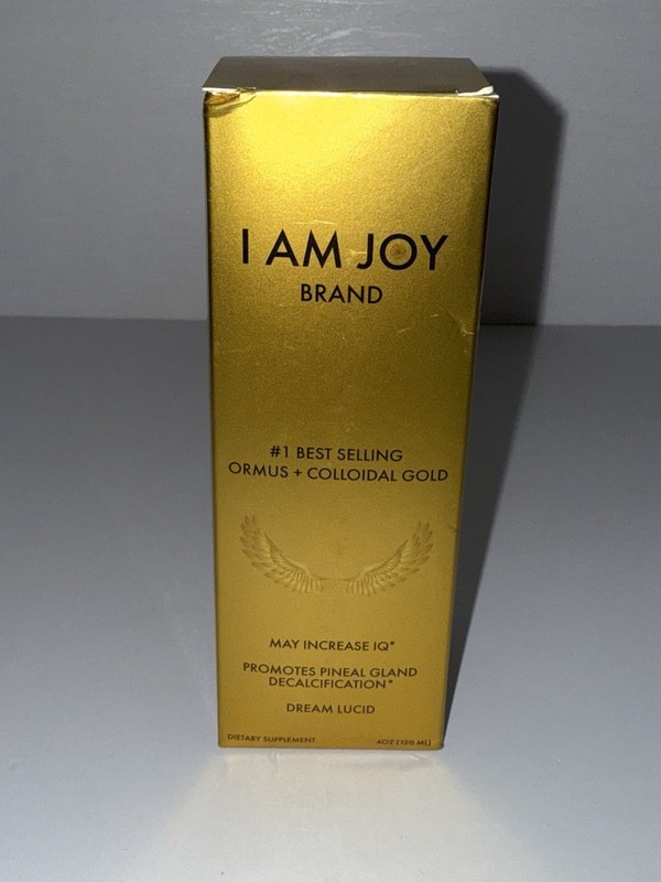 Ormus Gold Oil by I Am Joy, Supports Pineal Gland & DNA, Rich in Minerals 4oz gallery