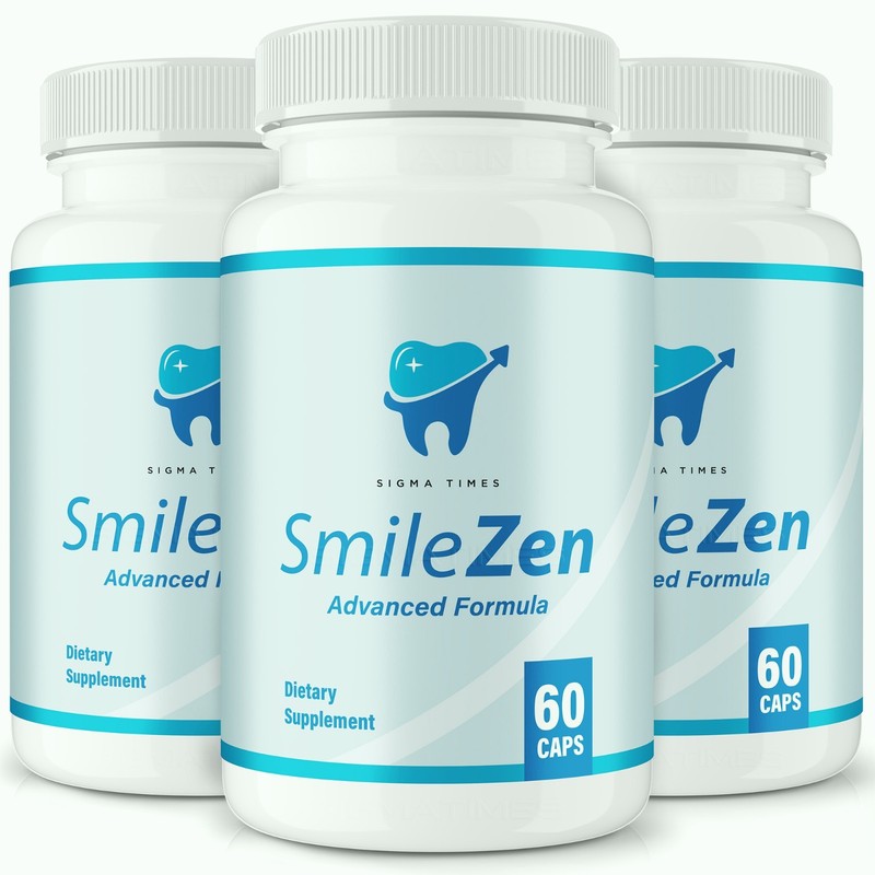SmileZen Capsules, Smile Zen Oral & Dental Health Care For Teeth and Gums -3Pack