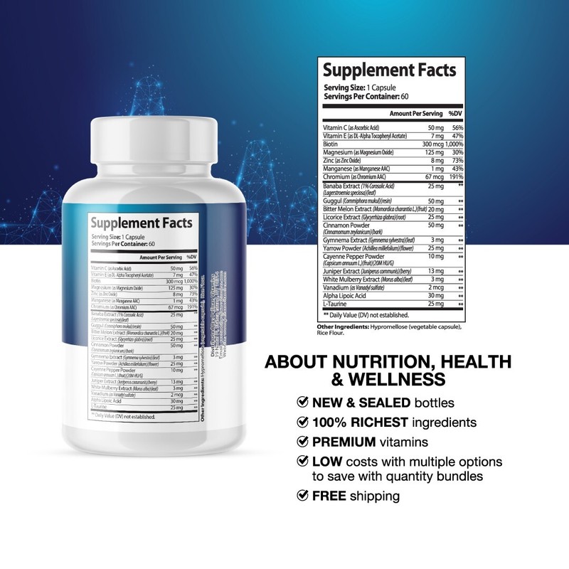 Hyperton Caps- Blood Support- 4 Bottles- 240 Capsules gallery