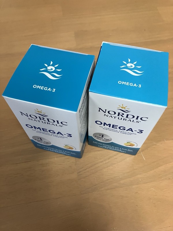 2 Pk. Nordic Naturals Omega-3 690mg Lemon Flavor - 120 Total Soft Gels gallery
