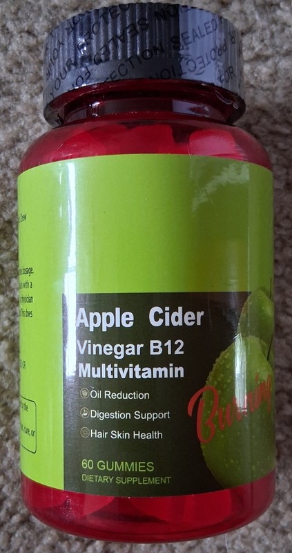 Newellme Apple Cider Vinegar B12 Multivitamin 60 Gummies Vitamin Supplement
