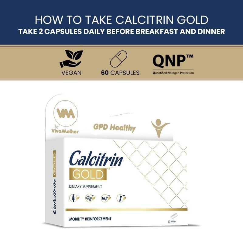 Soy Sano Calcitrin Gold Dietary Supplement, Mobility Reinforcement, 60 Tablets gallery