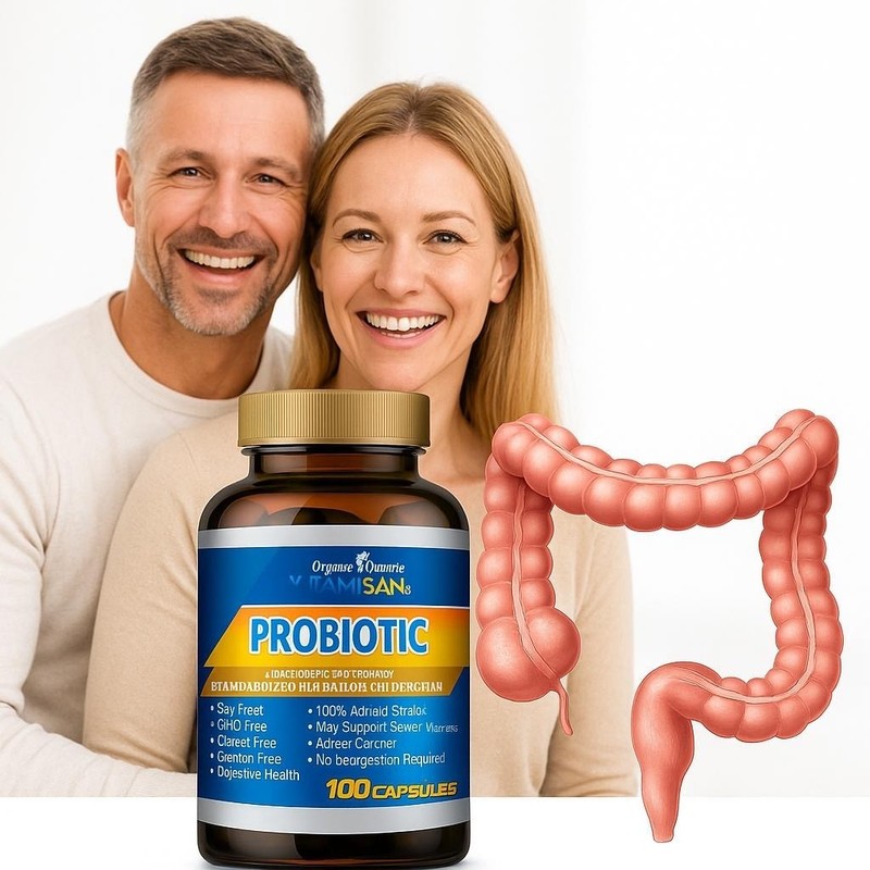 Probiotic 100 Billion CFU Guaranteed Potency Digestive Immune Health 100 caps gallery