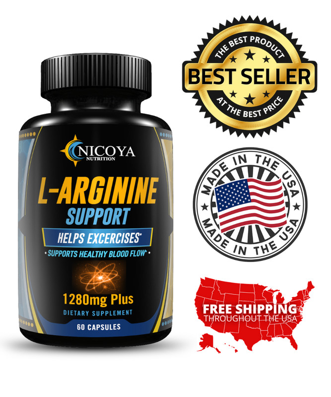 Nitric Oxide L-Arginine-Pump Workout Enhancer, Muscle Recovery, Energy & Stamina gallery