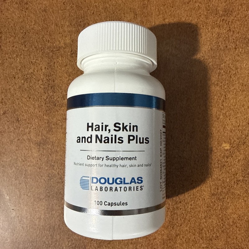 Douglas Laboratories Hair Skin & Nails 100 capsules Exp 02/2027