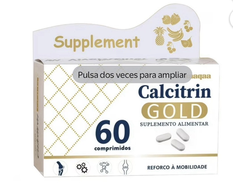Calcitrin Gold Dietary Supplement, Mobility Reinforcement, 60 Tablets