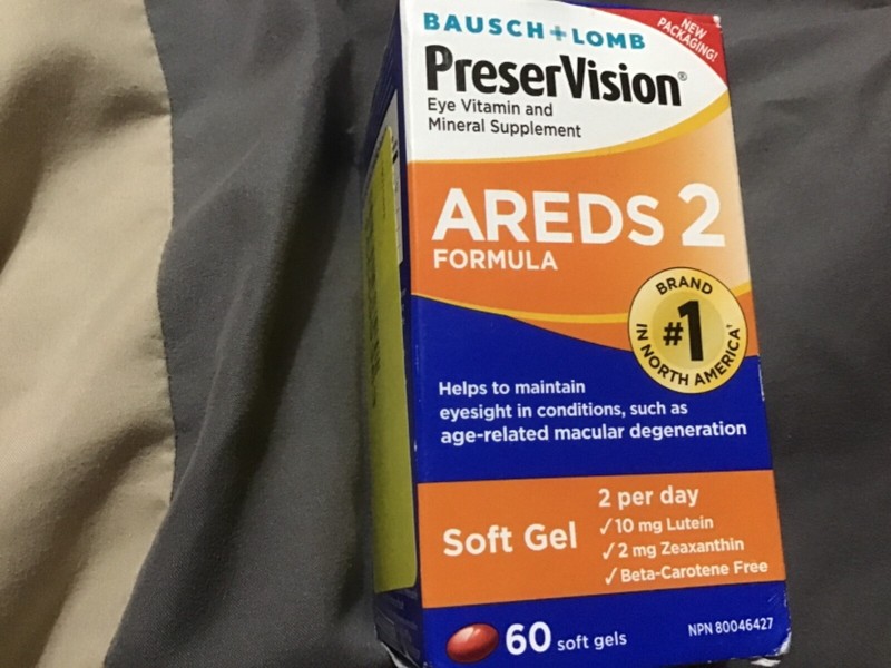 Bausch & lomb preser vision Areds 2 soft gels new exp 2024/10