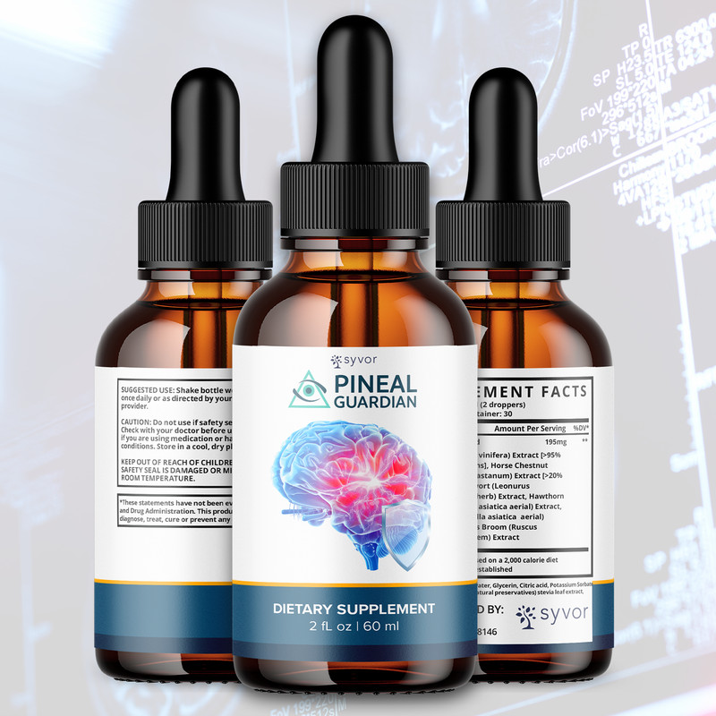 (5 Pack) Pineal Guardian Advanced Brain Health Drops PinealGuardian 150 Servings gallery
