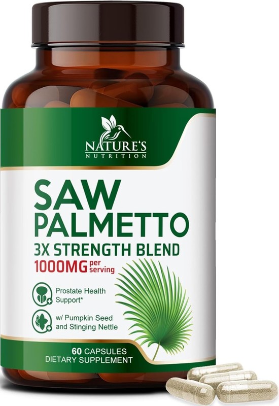Saw Palmetto for Men – 3X Strength Prostate Health