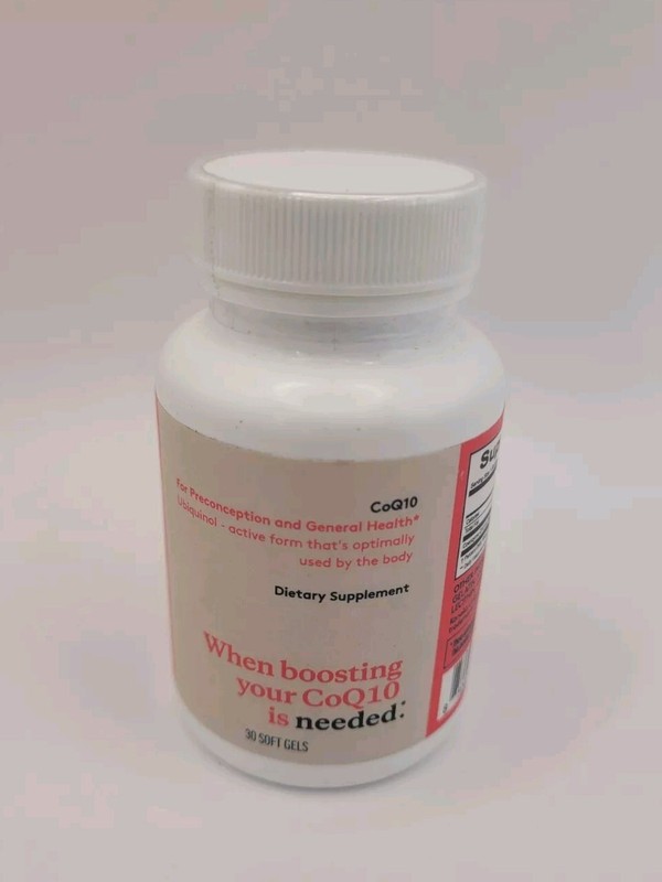 Womens CoQ10 - When Boosting Coq10 Is Needed. 30 Softgels New