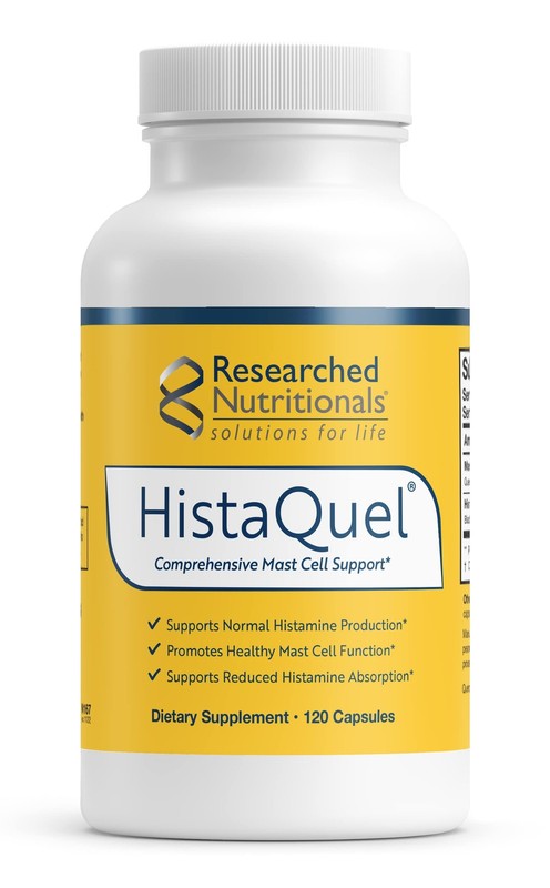 Researched Nutritionals HistaQuel DualAction Histamine & Mast Cell Support F…