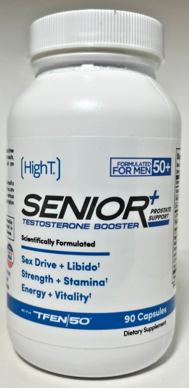 High T Senior Testosterone Booster Sex Drive Prostate Health 90 Capsules New